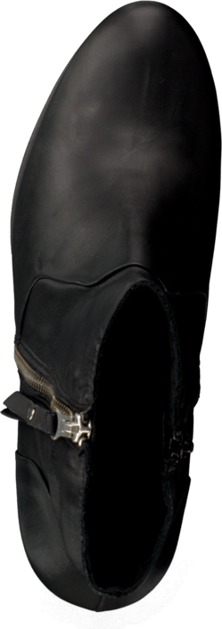 Bianco - Platform Leather Boot Black