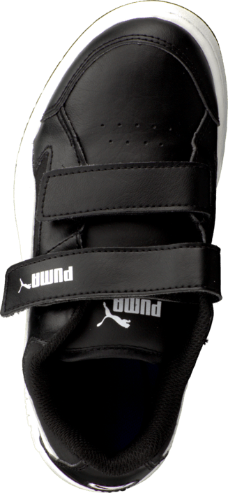 Puma - Puma Rebound V2 Lo Kids Black/White