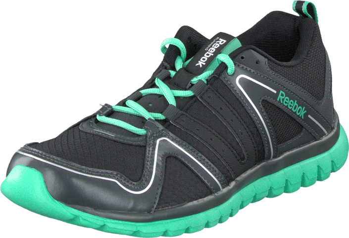 Reebok - Sublite Finishing K Black/Gravel/Teal/Silver Met
