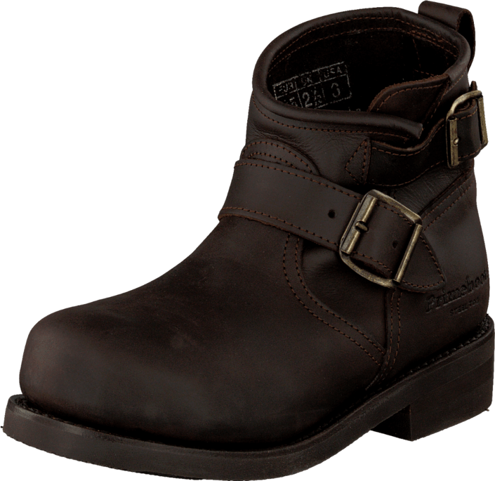 PrimeBoots - Engineer Low-3 Old crazy testa + brass