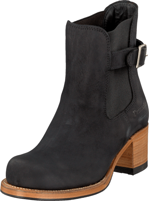 PrimeBoots - UE5 Heel-247 Nubuck Black