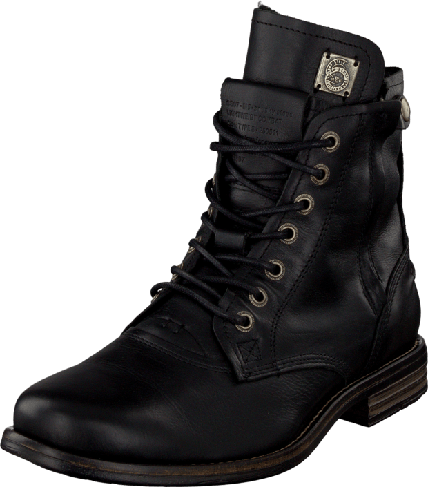 Sneaky Steve - H1413 Kingdom Black Leather