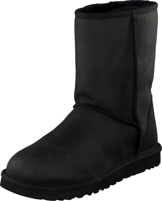 UGG Australia - W Cl Short Leather Black