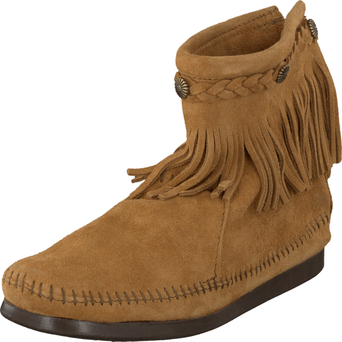 Minnetonka - Hi Top Back Zip Boot