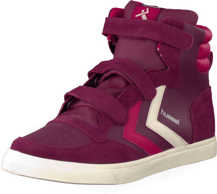 Hummel - Stadil Jr Leather High Purple Potion