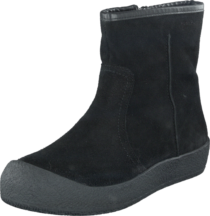 Hush Puppies - Curling boot Black