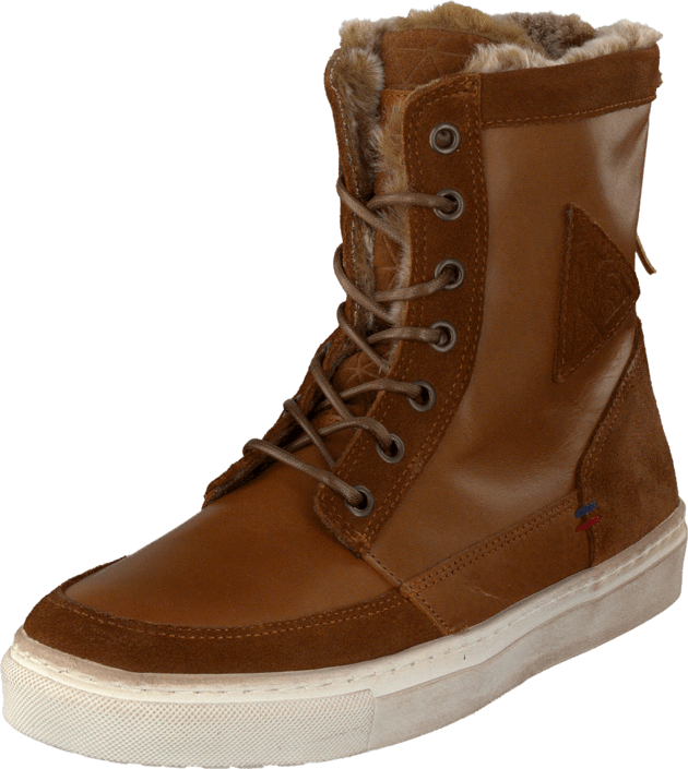 Le Coq Sportif - Ancelina Mid Plus Leather Ginger Bread