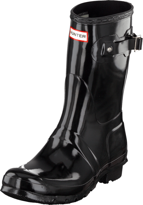 Hunter - Women Original Short Gloss Black