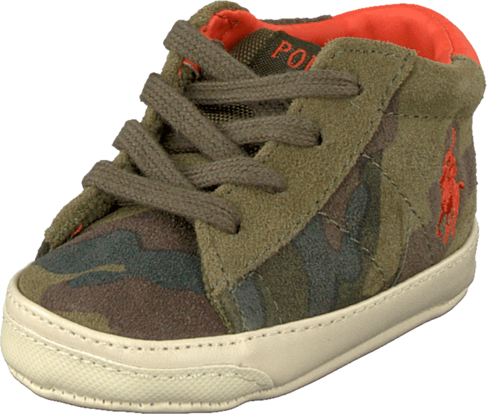 Ralph Lauren Junior - Bronson Mid Lauette Army Camouflage