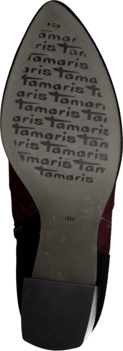 Tamaris - 1-1-25383-23 Bordeaux/Black