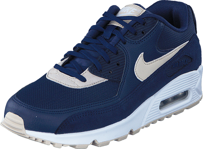 Nike - Wmns Air Max 90 Binary Blue/Oatmeal-White-Mtlc