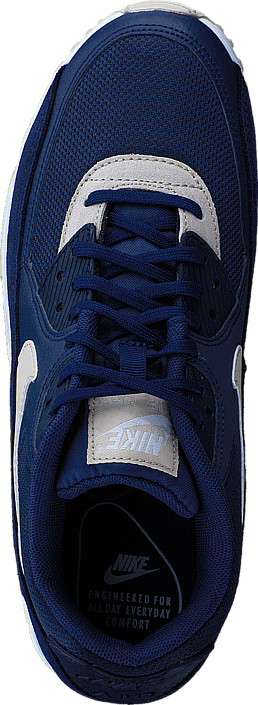 Nike - Wmns Air Max 90 Binary Blue/Oatmeal-White-Mtlc