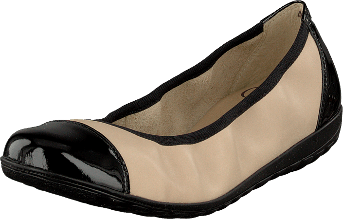 Caprice - Anna Sand/Blk Paten