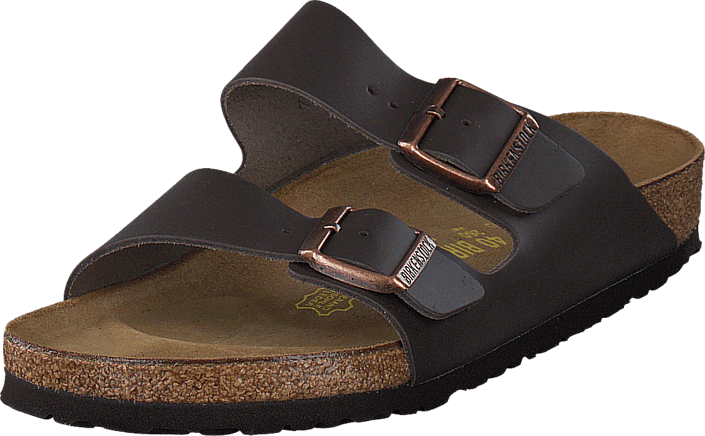 Birkenstock - Arizona Regular Leather Dark Brown