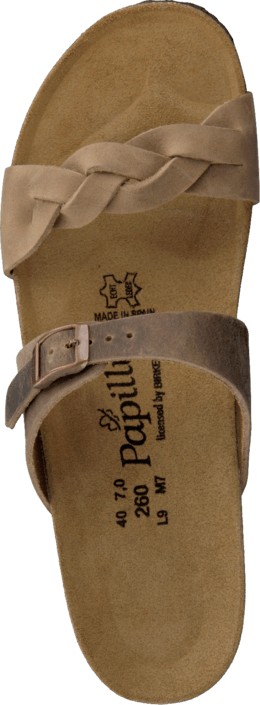 Papillio - Alicia Slim Leather Tabacco