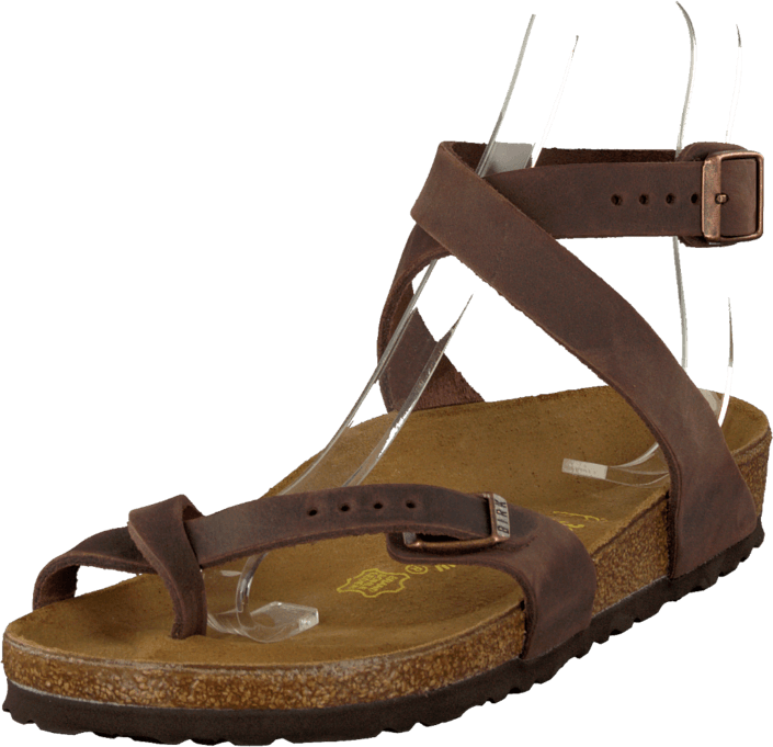 Birkenstock - Yara Regular Leather Habana Brown