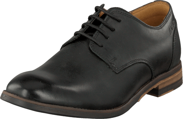 Clarks - Exton Walk Black Leather
