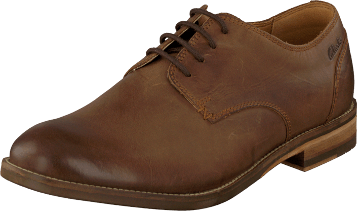 Clarks - Exton Walk Tobacco Leather