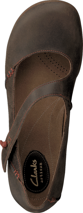 Clarks - Felicia Plum Khaki Leather