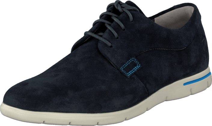 Clarks - Denner Motion Navy Suede