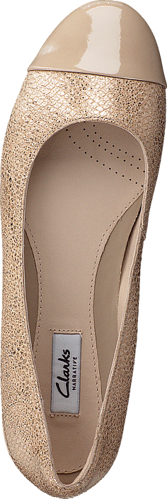 Clarks - Festival Gold Champagne Combi
