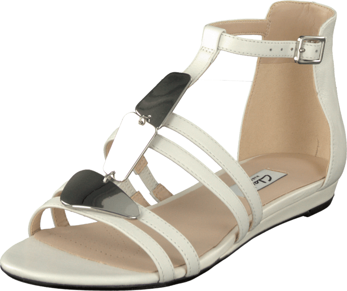 Clarks - Studio Star White Leather