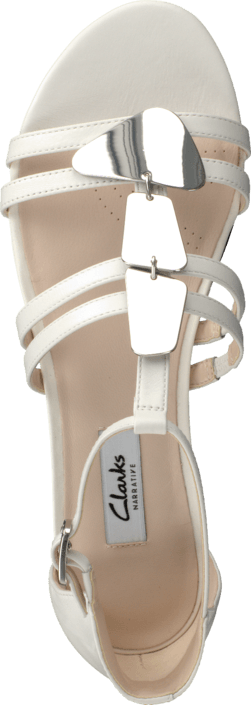 Clarks - Studio Star White Leather