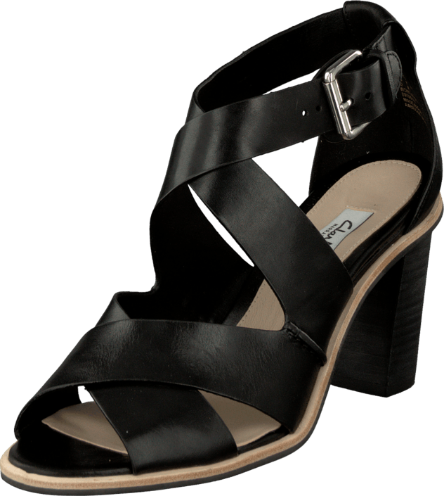 Clarks - Oriana Bess Black Leather