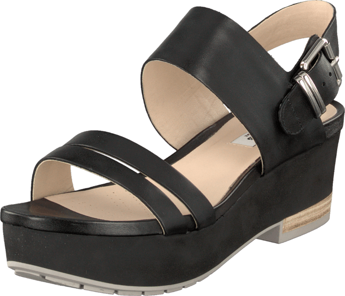 Clarks - Perez Glitter Black Leather