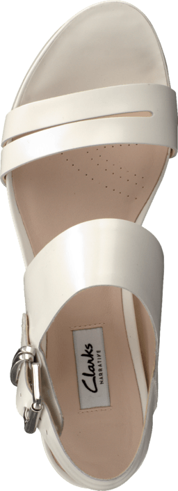 Clarks - Perez Glitter White