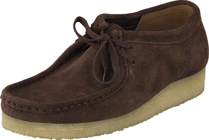 Clarks - Wallabee Dark Brown Suede