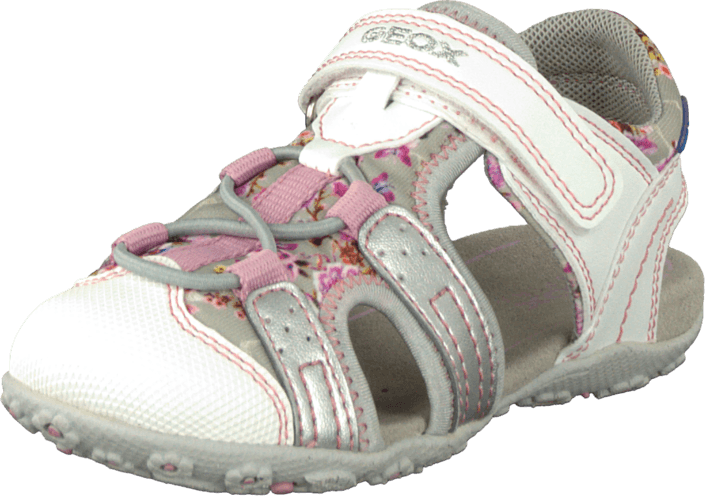 Geox - B Sandal Roxanne Lt Grey/White