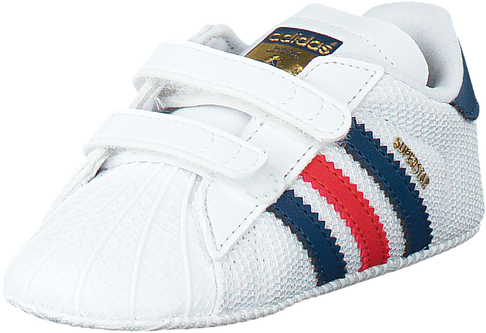 adidas Originals - Superstar Crib Ftwr White/Shadow Blue S16-St