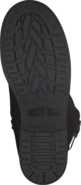 Johnny Bulls - High Zip Back Black Shiny Gold