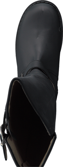 Johnny Bulls - High Zip Back Black Shiny Silver