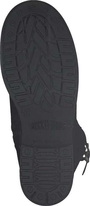 Johnny Bulls - High Zip Back Brown Shiny Silver