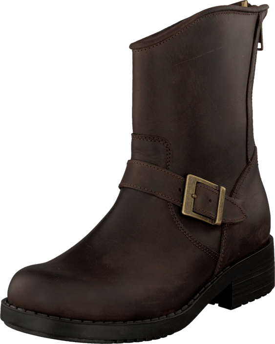 Johnny Bulls - Low Boot Zip Back Brown/Gold