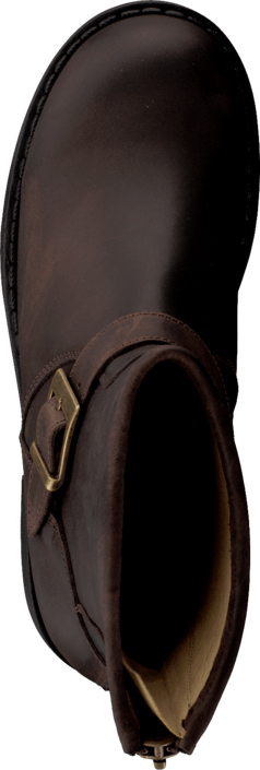 Johnny Bulls - Low Boot Zip Back Brown/Gold