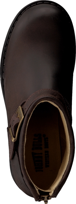 Johnny Bulls - Very Low Boot Zip Back Brown/Gold