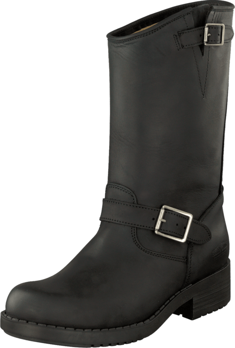 Johnny Bulls - Mid Boot Black/Silver
