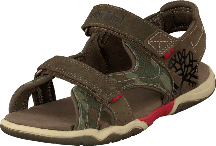 Timberland - Park Hopper 2-strap Greige/Camo