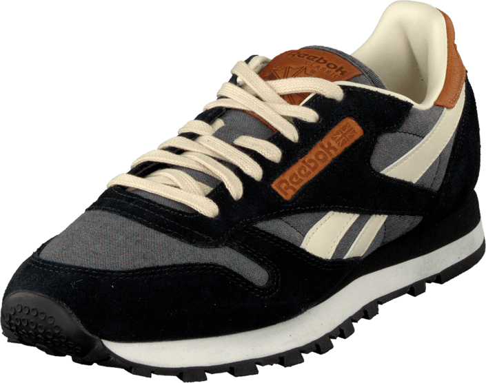 Reebok Classic - CL Leather CH Black/Paperwhite/Chalk