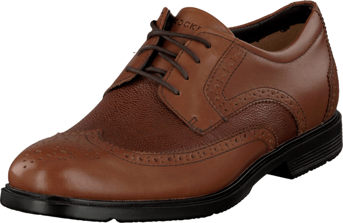 Rockport - City Smart Wing Tip Tan Smooth/Scotchgrain