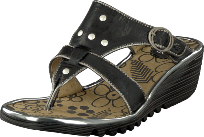 Fly London - Ozzy Black/Silver