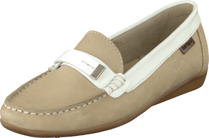 Hush Puppies - 81202200 Taupe/ White
