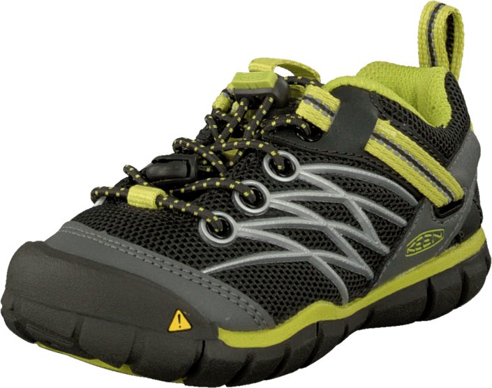 Keen - Chandler Cnx Kids Raven/Bright Chartreuse