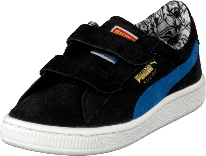 Puma - Suede Superman V Kids Blk/Blue
