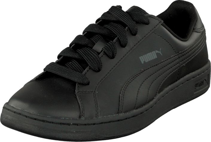 Puma - Puma Smash L Jr Black-Black-Dark Shadow
