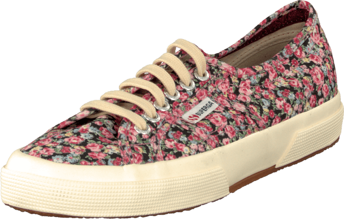 Superga - SUS008BD0 Flowered Red-Bordeaux