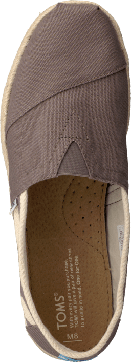 Toms - University Classic Grey Stipes